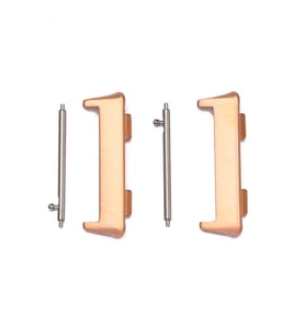 Oppo Watch 46mm 22mm Metal Kordon Dönüştürücü Apartı (Rose)