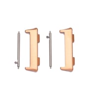 Oppo Watch 46mm 22mm Metal Kordon Dönüştürücü Apartı (Rose)