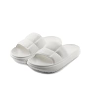 Roy Jones Unisex Havuz Ev Dış Mekan Tutucu Taban Slide Terlik (Beyaz)