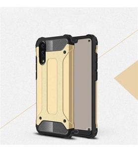 Huawei P20 Kılıf Crash Zırh Silikon Kılıf (Gold)
