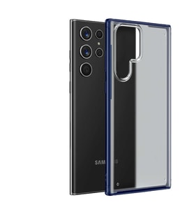 Galaxy S22 Ultra Kılıf Zore Volks Kılıf (Lacivert)
