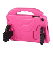 Lenovo Tab M10 3. Nesil TB-328FU T610 Kılıf Tutmalı Standlı Silikon Case (Pembe)