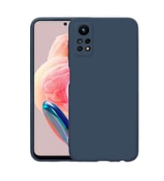 Xiaomi Redmi Note 12 Pro 4G Kılıf Zore Mara Lansman İç Yüzeyi Kadife Kılıf  (Lacivert)