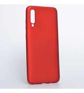 Samsung Galaxy A70 Kılıf Soft Mat Premier Case (Kırmızı)