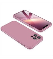 Apple iPhone 12 Pro Max Kılıf Zore Ays Full Koruma Kılıf (Rose)