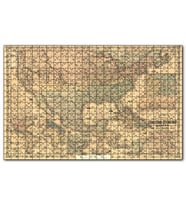 Cakapuzzle Amerika Birleşik Devletleri Haritası 1862  Puzzle Yapboz MDF (Ahşap) (1000 Parça)