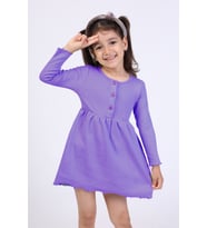 Toontoy Kız Bebek Elbise (Mor)