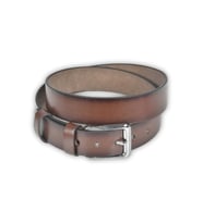 DeepSEA Erkek  4 cm Eninde Demir Tokalı Suni Deri Spor Kemer 2402613 (KAHVE)
