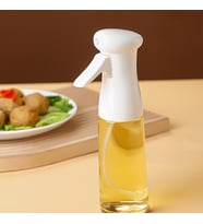 Yüksek Basınçlı Sprey Cam Yağlık AirFryer Fritöz Yağ Püskürtücü Fısfıs 250 Ml (Beyaz)