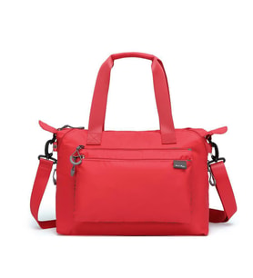 Smart Bags Ekstra Hafif Kumaş Kadın Omuz Çantası 3139 (Kırmızı)