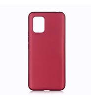 Xiaomi Mi 10 Lite Kılıf Soft Mat Premier Case (Mürdüm)