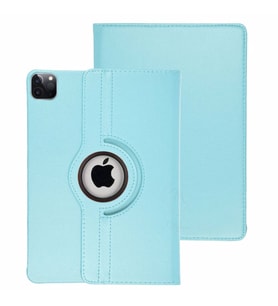 Apple iPad Pro 11 3. Nesil 2021 Kılıf 360 Dönebilen Standlı Case A2377 A2459 A23 (Turkuaz)