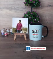 Diyaliz Teknikeri Fotoğraflı Dekoratif Taş, Kupa Bardak Beyaz Hediye Diyaliz Teknikerine Hediye (Model 11)