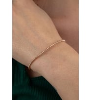14 Ayar Altın Dorika Kelepçe (Rose)