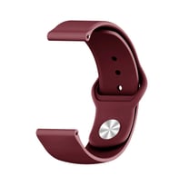 Xiaomi Amazfit GTS KRD-11 20mm Silikon Kordon (Mürdüm)