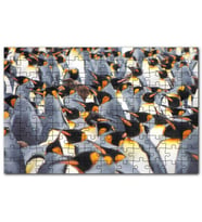 Cakapuzzle İmpataror Penguenleri Bir Arada Puzzle Yapboz MDF (Ahşap) (255 Parça)
