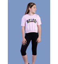 Toontoy Kız Çocuk Baskılı Takım (Açık Pembe)