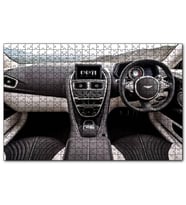 Cakapuzzle Aston Martin DB11 Kokpit  Puzzle Yapboz MDF (Ahşap) (500 Parça)