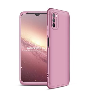 Xiaomi Poco M3 Kılıf Zore Ays Full Koruma Kılıf (Rose)