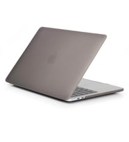 Apple Macbook Pro 13.3' A1706 A1708 A1989 A2159 Kılıf Mat Ön Arka Kapak (Gri)