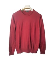 Collezione Erkek Merserize Kazak  - Uce 190710 - Bordo - M (Bordo)