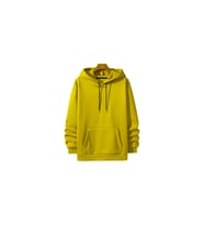 Unisex Kişiye Özel Hoodie ,kişiye özel nakışlı sweatshirt (Sarı)