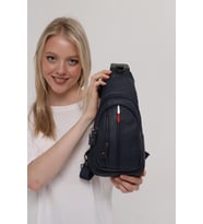 Gazelle Unisex Omuz Çantası Body Bag Freebag 193 (Lacivert)