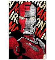 Cakapuzzle İron Man Demir Adam Desenli Görsel Puzzle Yapboz MDF (Ahşap) (500 Parça)