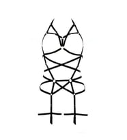 Şık ve  Harness Jartiyer (Kırmızı)