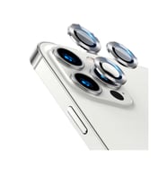 Uyumlu Model Apple iPhone 12 Pro Kamera Lens Koruyucu Çerçeveli Koruyucu CL-02 (Çok Renkli)