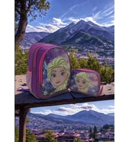 NEWFULL KIZ OKUL VE BESLENME ÇANTASI-EKONOMİK (Mor)