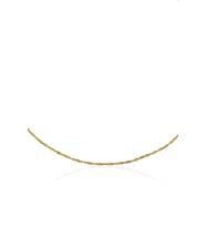 Fiyonk Kuyumculuk 14 Ayar Altın Singapur Zincir 2.30 mm (Rose)