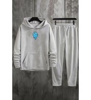 Unisex Su Avatar Eşofman Takımı (Gri)