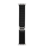 Watch 40mm Band-74 Hasır Kordon (Siyah-Gri)