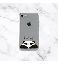 Iphone 7/8 Tasarım Kılıfları (103 Tasarım) (Füme - Beyaz)