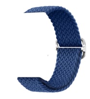 Ally Apple Watch 7-8 45mm 6-5-4 44mm Japon Tokalı Elastik Kayış Kordon 3-2-1 42mm (Mavi)