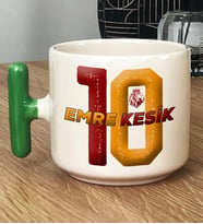 Kişiye Özel Taraftar Hediye T Kupa Bardak Sevgiliye Babaya Erkek Kardeşe Hediye (Yeşil)