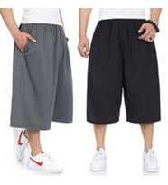BÜYÜK BEDEN ERKEK KAPRİ 5XL-6XL-7XL-8XL-9XL (Bordo)