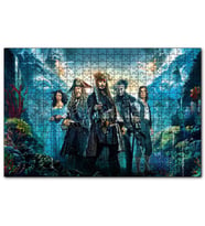 Cakapuzzle Karayip Korsanları Görseli  Puzzle Yapboz MDF (Ahşap) (500 Parça)