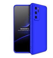 Huawei P40 Pro Kılıf Zore Ays Full Koruma Kılıf (Mavi)