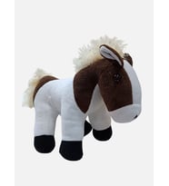 Gran Toys Peluş Sesli Alaca At - 40CM (Kahverengi)