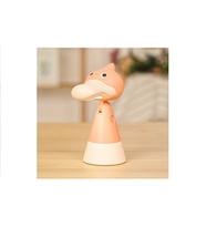 Livava Dinozor Masa Lambası, Gri, 12x6 (Pembe)