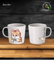 KirliPatiler Taş Kupa Fincan Üzeri Ev Kedisi Baskılı (Model 5)