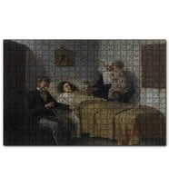 Cakapuzzle Science And Charity 1897 By Pablo Picasso  Puzzle Yapboz MDF (Ahşap) (255 Parça)