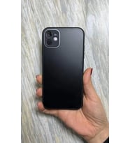 iPhone 12 Pro Mat Elektro Cam Kamera Korumalı Kılıf (Siyah)