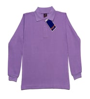 Kız Çocuk Okul Tarz %100 Pamuk T-Shirt -5-17 Yaş AG002 ANGELOS GIRLS (Lila)