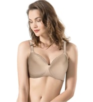 Le Jardin 9100-C Desteksiz-Balenli Soft Özel Form Sütyen (Ten)