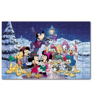 Cakapuzzle Mickey Minnie Mouse Donald Daisy Duck Goofy Pluto Puzzle MDF (Ahşap) (500 Parça)