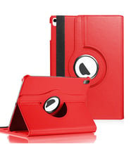 Microsonic Apple iPad 11'' 2018 (A1980-A2013-A1934-A1979) Kılıf 360 Dönerli Stand Deri (Kırmızı)