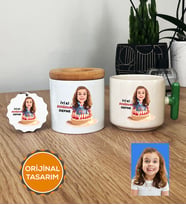 Kız Çocuğa Doğum Günü Hediyesi Hediye Seti T Kupa, Kalemlik, Anahtarlık Kız Çocuk Hediyeleri (Yeşil)